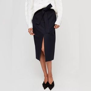 Wilfred Aritzia Jallade / Tie Front Skirt